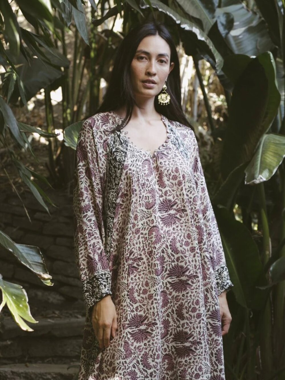 Natalie Martin Silk Print Fiore Dress